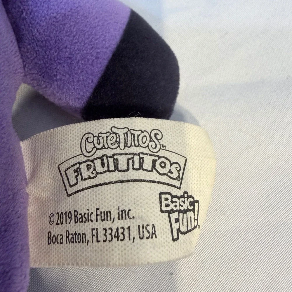 Cutetitos Fruititos Purple‎ Wolf Plush Stuffed Animal Toy Kids Soft Cute